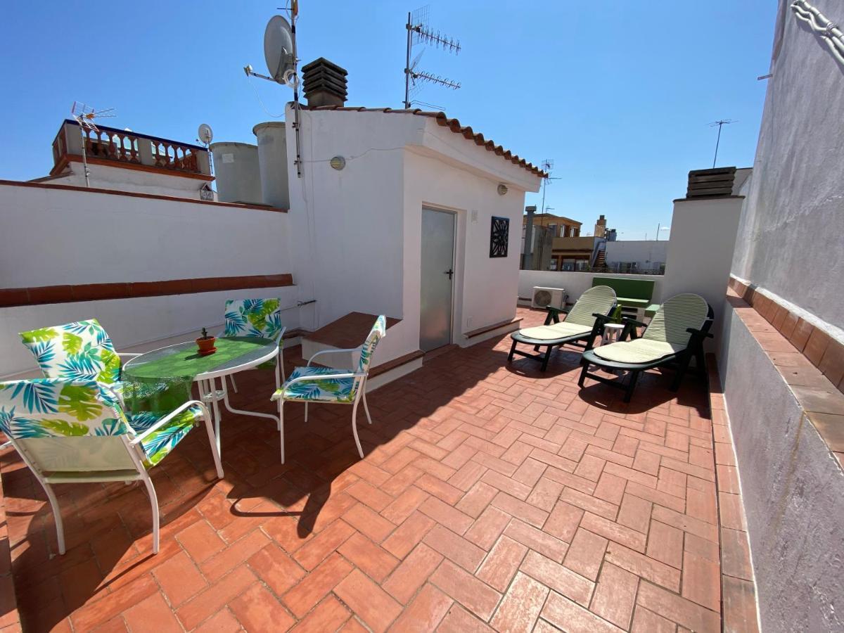 Amazing 2 Bedroom Apartment With Big Sun Terrace Sitges Centre Beach Exteriér fotografie