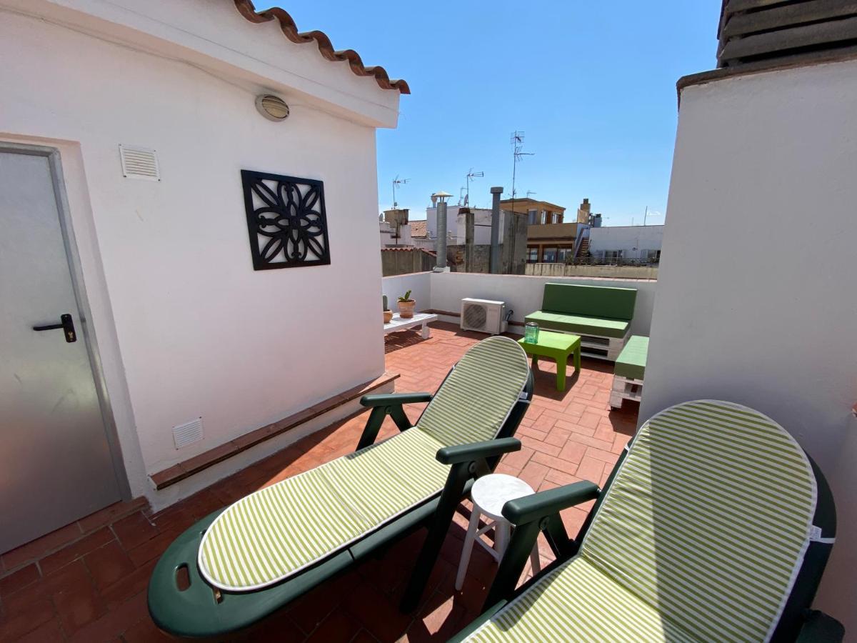 Amazing 2 Bedroom Apartment With Big Sun Terrace Sitges Centre Beach Exteriér fotografie