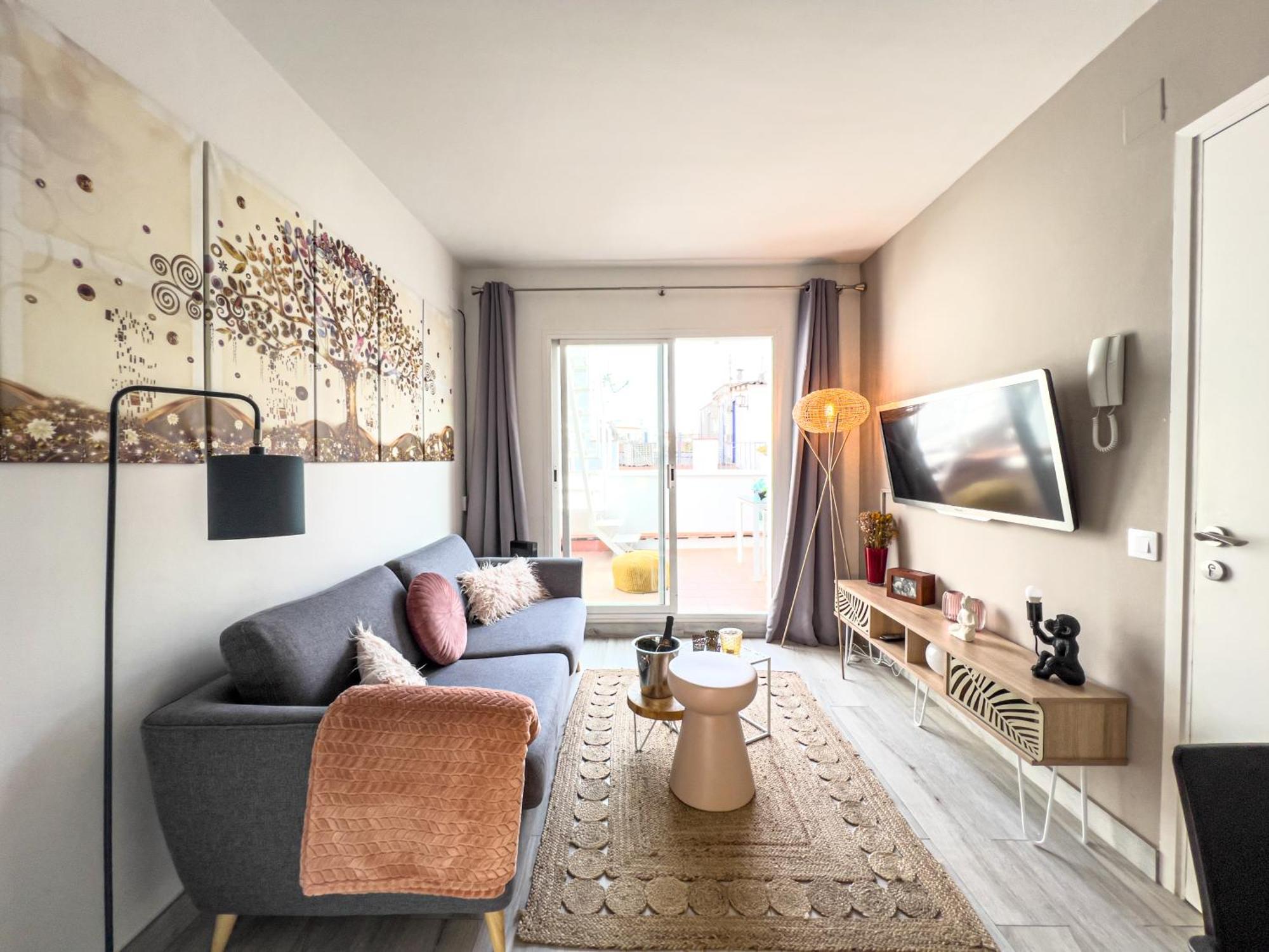 Amazing 2 Bedroom Apartment With Big Sun Terrace Sitges Centre Beach Exteriér fotografie